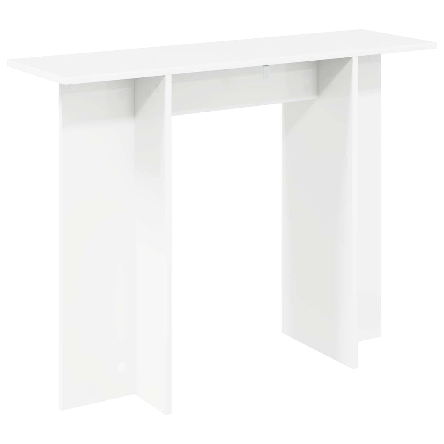Konzolasztal Fehér 100 x 30 x 75 cm Szerelt Fa