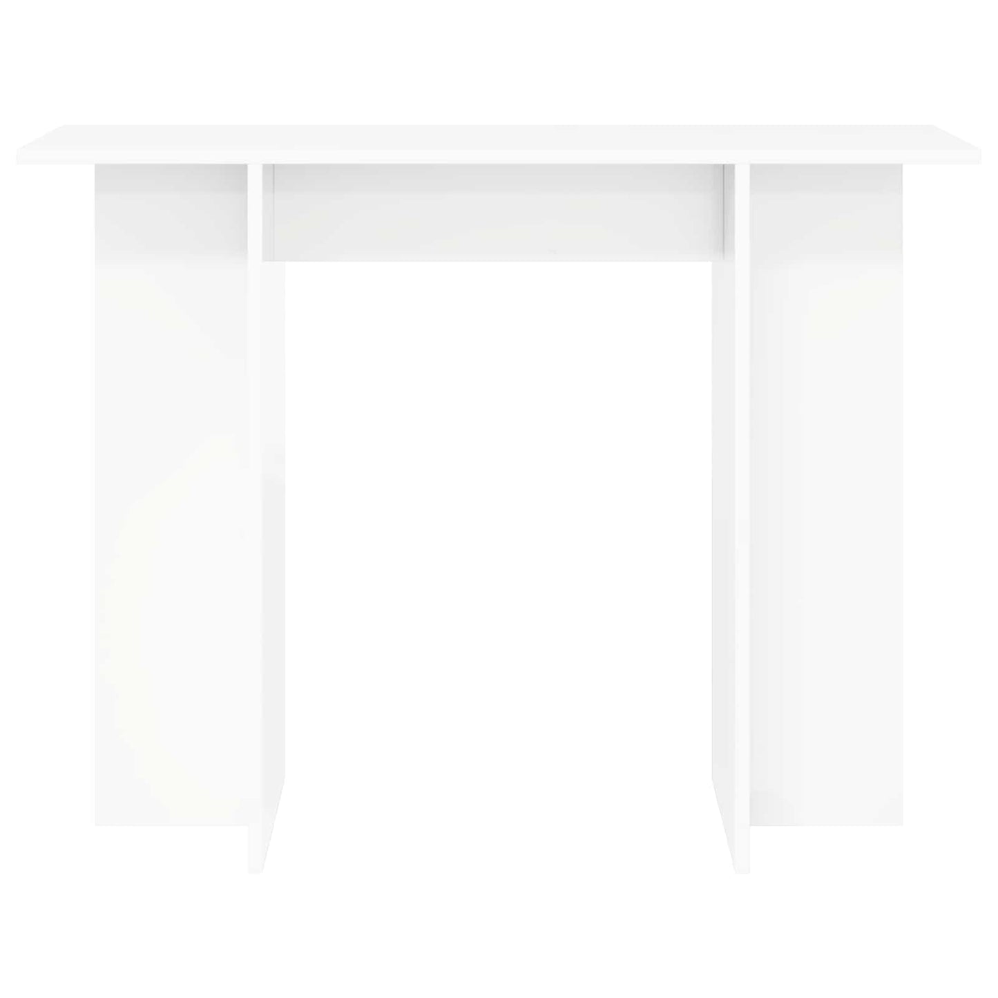 Konzolasztal Fehér 100 x 30 x 75 cm Szerelt Fa