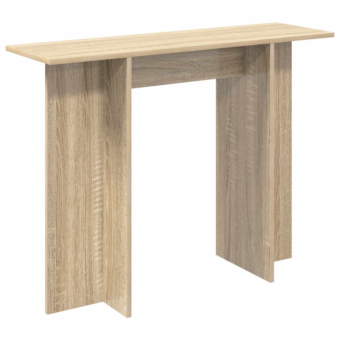 Konzolasztal Sonoma Tölgy 100 x 30 x 75 cm Szerelt Fa