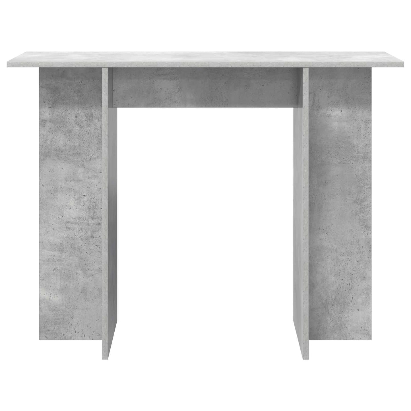 Konzolasztal Betonszürke 100 x 30 x 75 cm Szerelt Fa