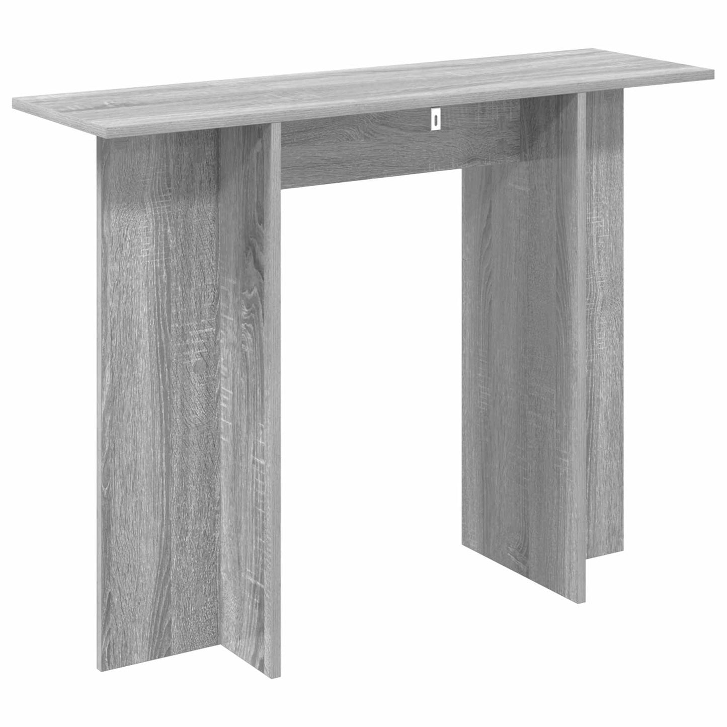Konzolasztal Szürke Sonoma 100 x 30 x 75 cm Szerelt Fa