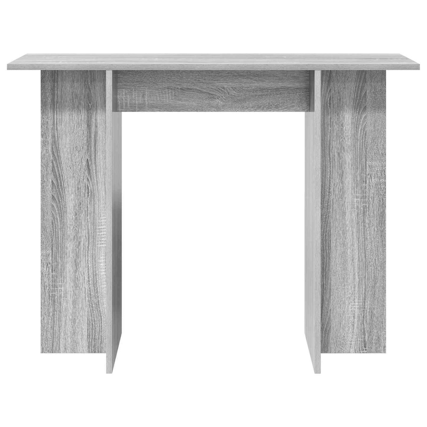 Konzolasztal Szürke Sonoma 100 x 30 x 75 cm Szerelt Fa