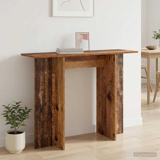 Konzolasztal Antik Fa 100 x 30 x 75 cm Szerelt Fa