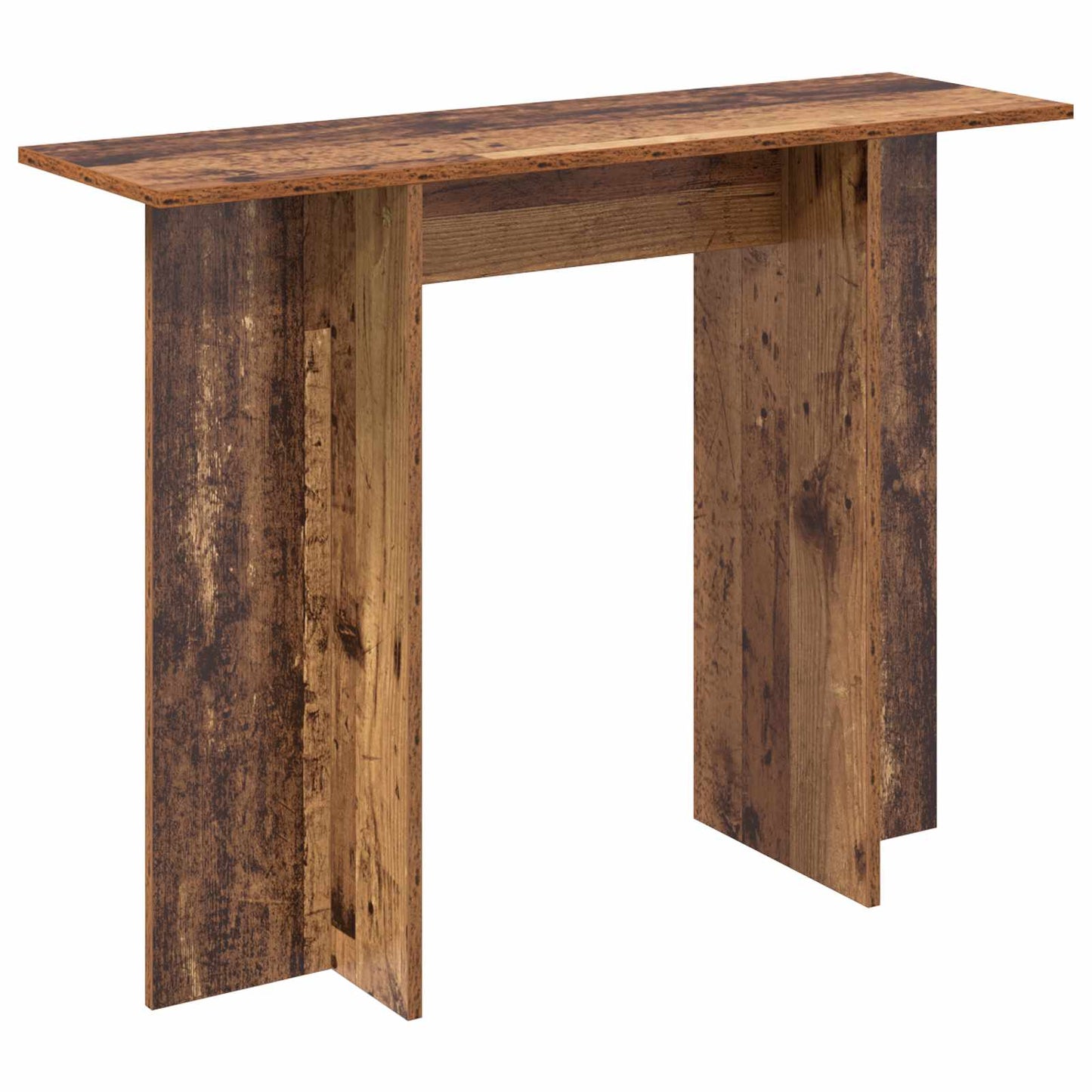 Konzolasztal Antik Fa 100 x 30 x 75 cm Szerelt Fa