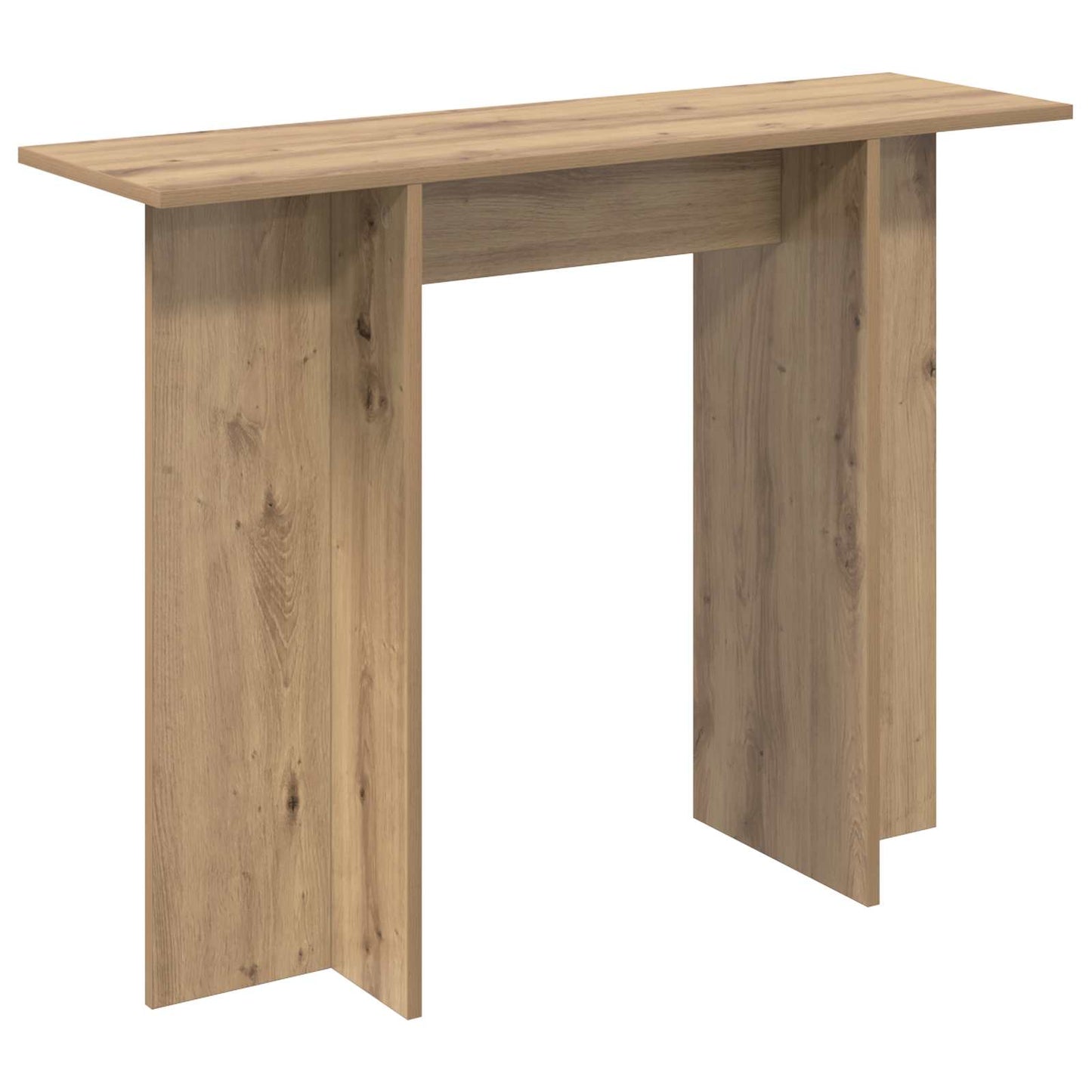 Konzolasztal Kézműves Tölgy 100 x 30 x 75 cm Szerelt Fa