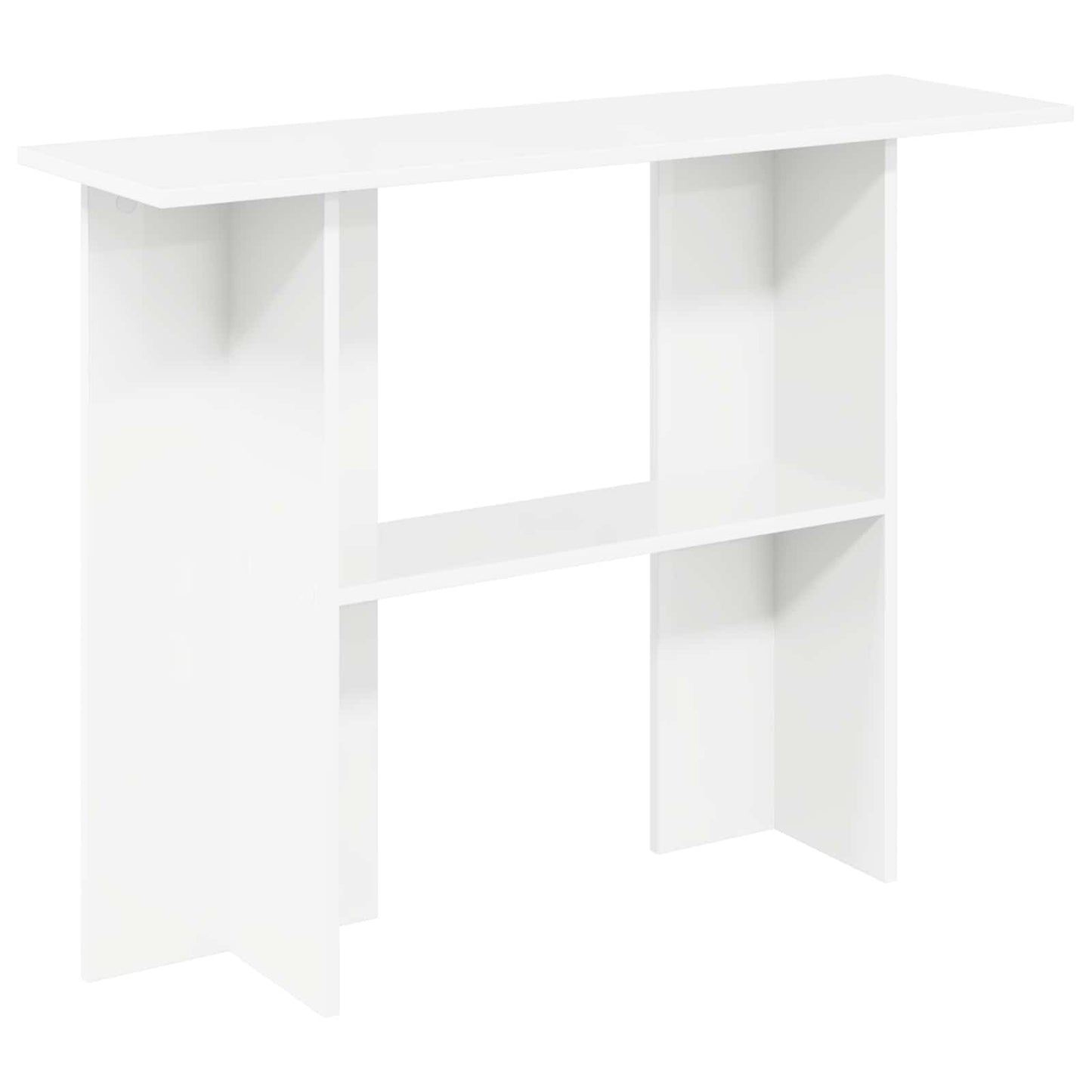 Konzolasztal Fehér 100 x 30 x 75 cm Szerelt Fa