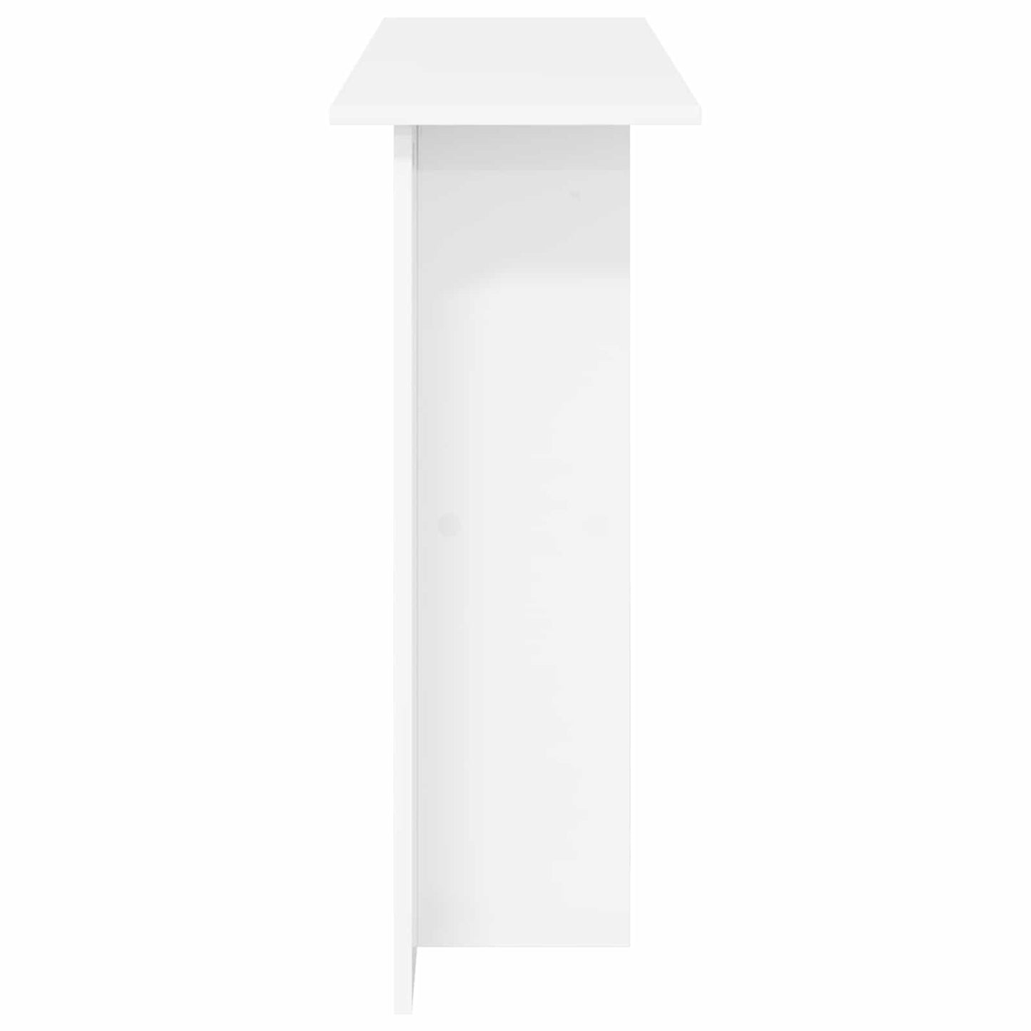 Konzolasztal Fehér 100 x 30 x 75 cm Szerelt Fa