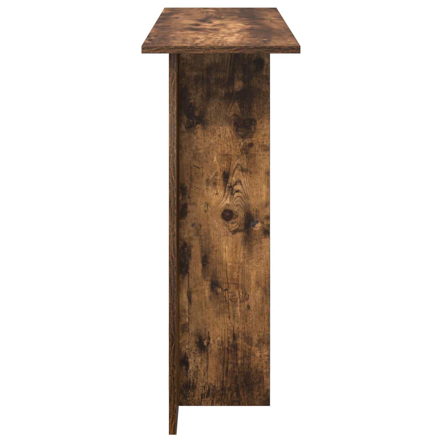 Konzolasztal Füstös Tölgy 100 x 30 x 75 cm Szerelt Fa