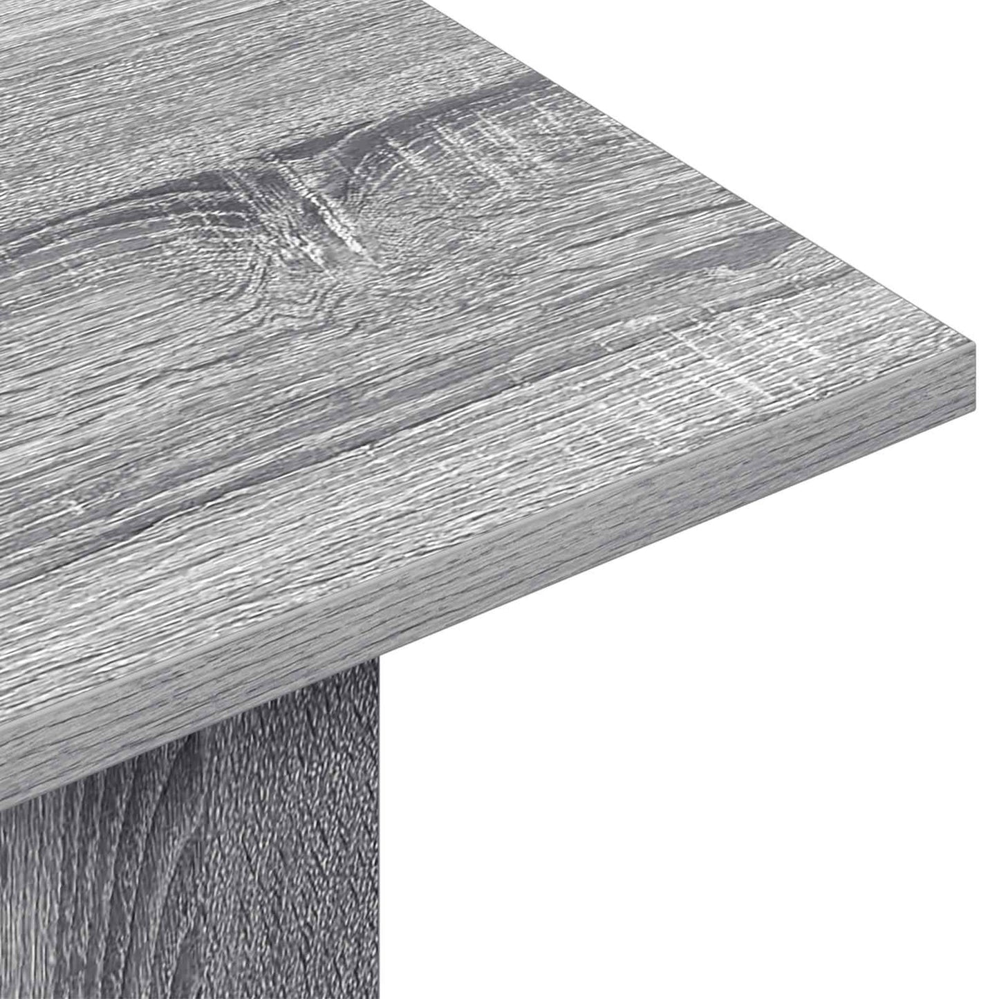 Konzolasztal Szürke Sonoma 100 x 30 x 75 cm Szerelt Fa