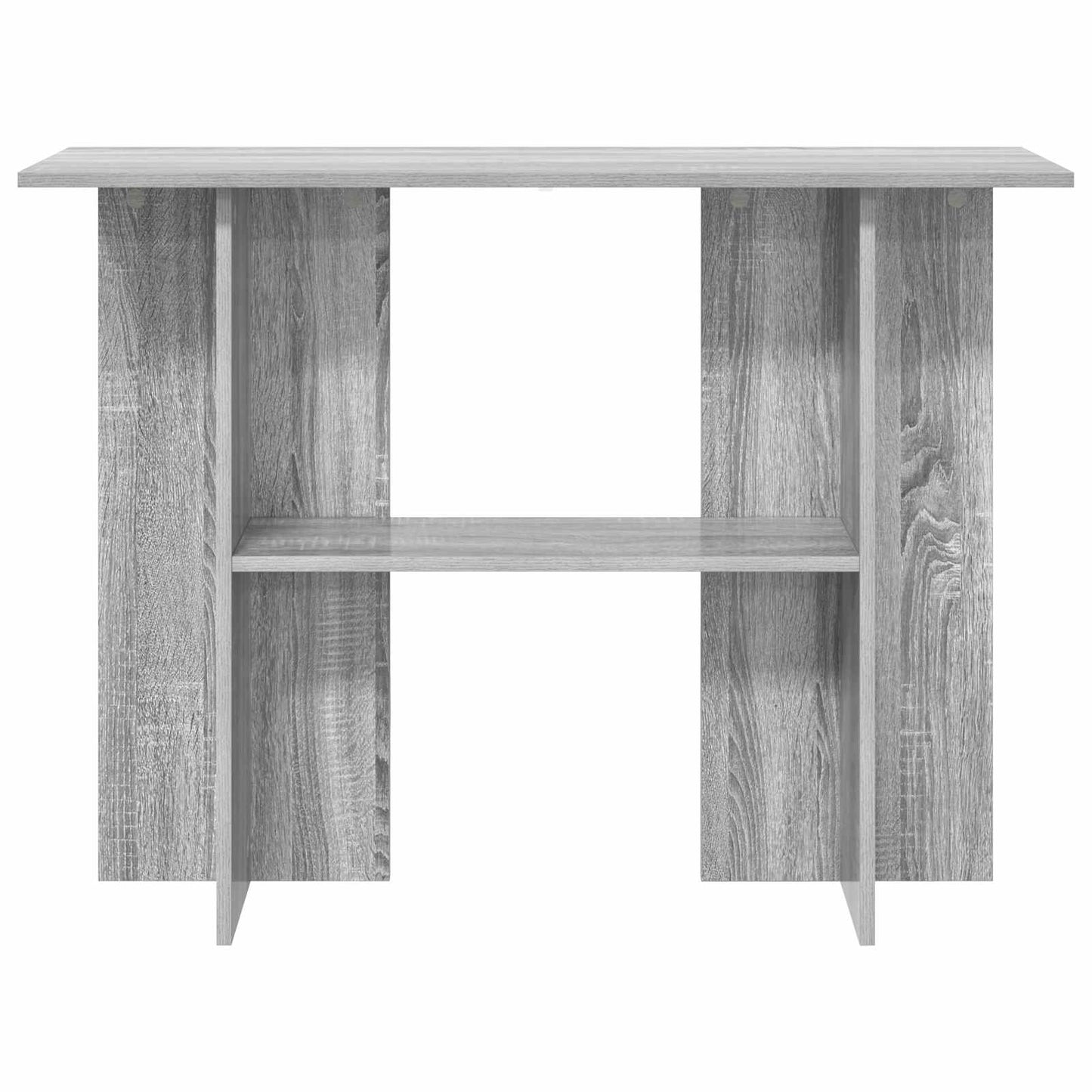 Konzolasztal Szürke Sonoma 100 x 30 x 75 cm Szerelt Fa