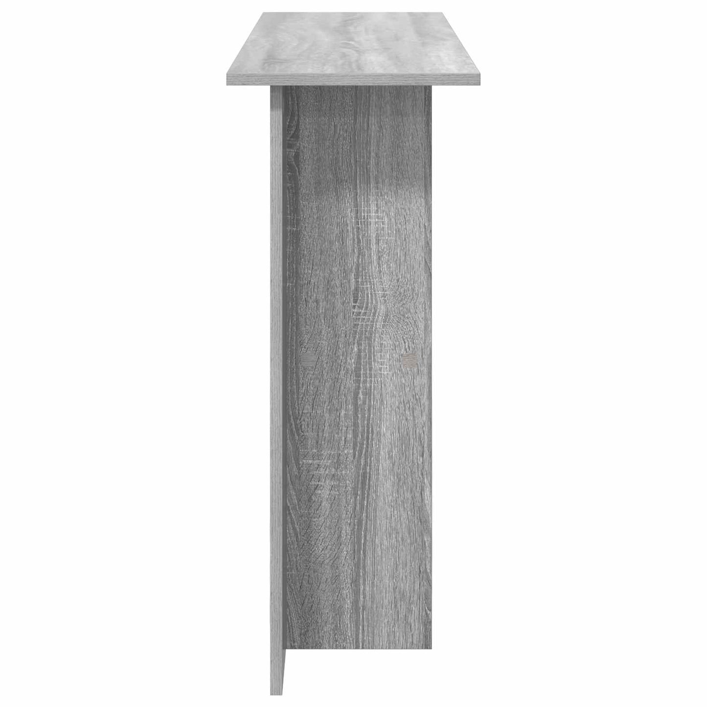 Konzolasztal Szürke Sonoma 100 x 30 x 75 cm Szerelt Fa