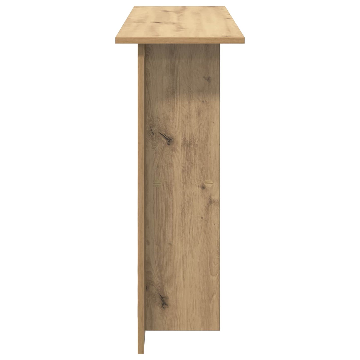 Konzolasztal Kézműves Tölgy 100 x 30 x 75 cm Szerelt Fa