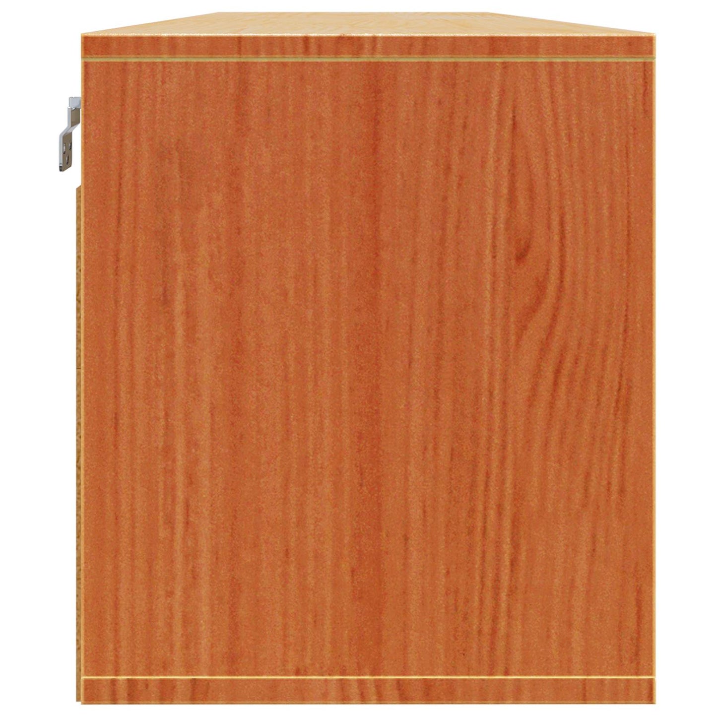 Fali Szekrény 2 pcs Faggyú barna 80 x 30 x 35 cm Tömör fenyőfa