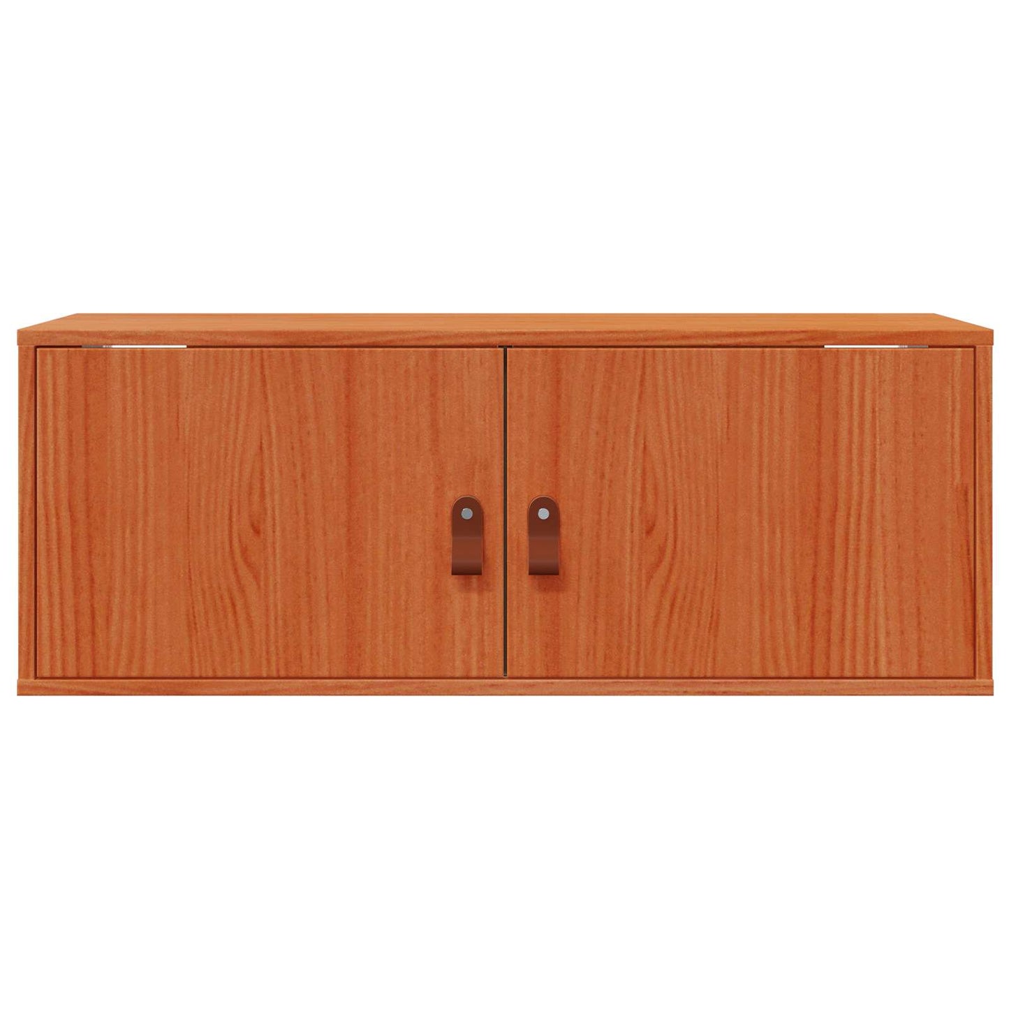 Fali Szekrény 2 pcs Faggyú barna 80 x 30 x 30 cm Tömör fenyőfa