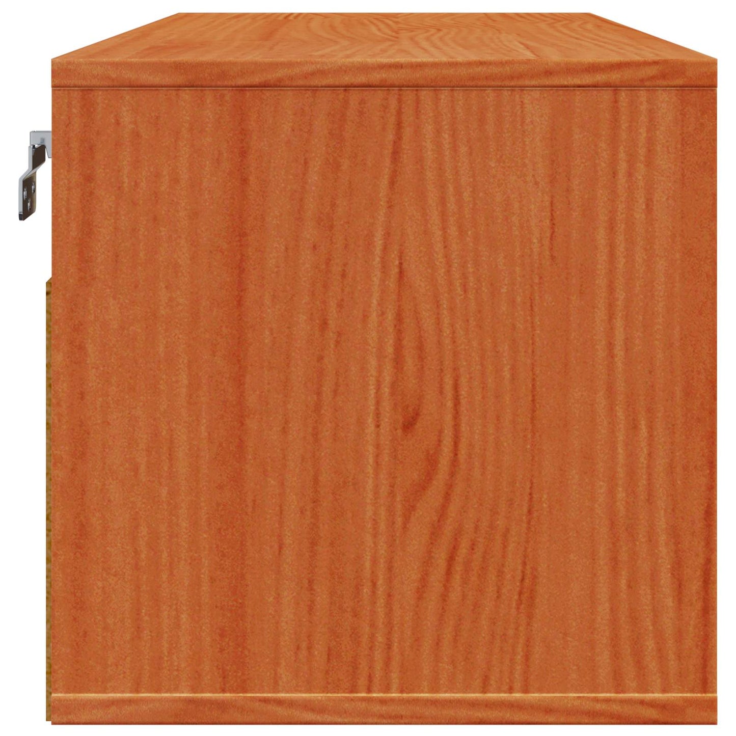Fali Szekrény 2 pcs Faggyú barna 80 x 30 x 30 cm Tömör fenyőfa