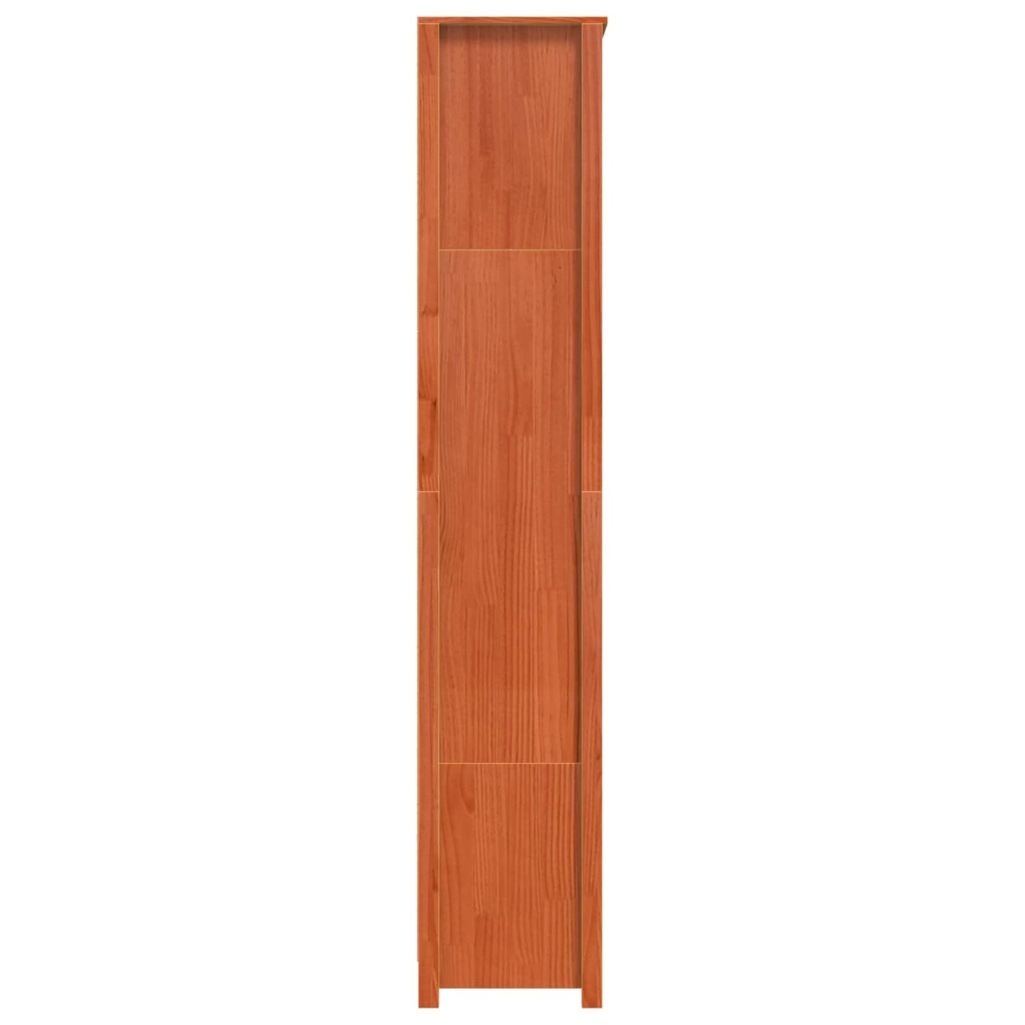 Könyvespolc Faggyú barna 80 x 35 x 183 cm Tömör fenyőfa
