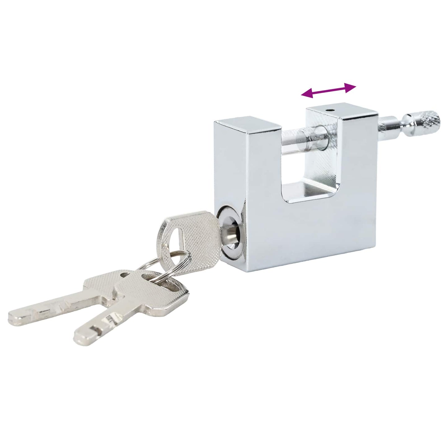 Lakat 2 pcs Ezüst Acél