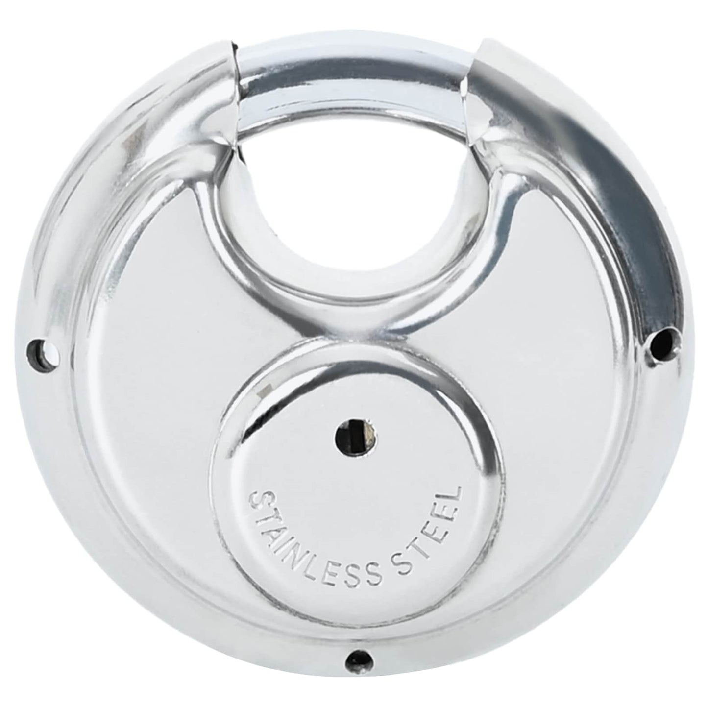 Disk zár kulcsokkal 6 pcs Ezüst 7 x 2.4 x 7 cm