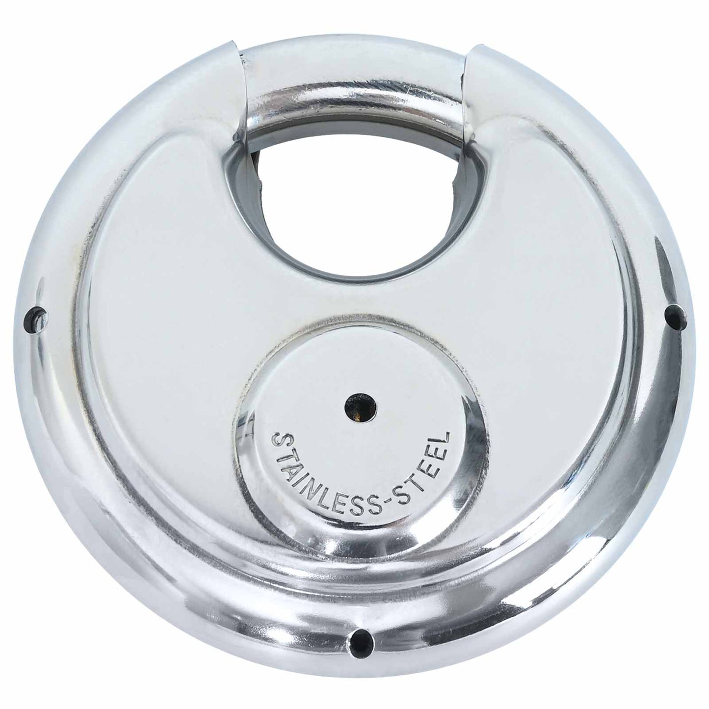 Disk zár kulcsokkal 2 pcs Ezüst 8 x 2,8 x 8 cm