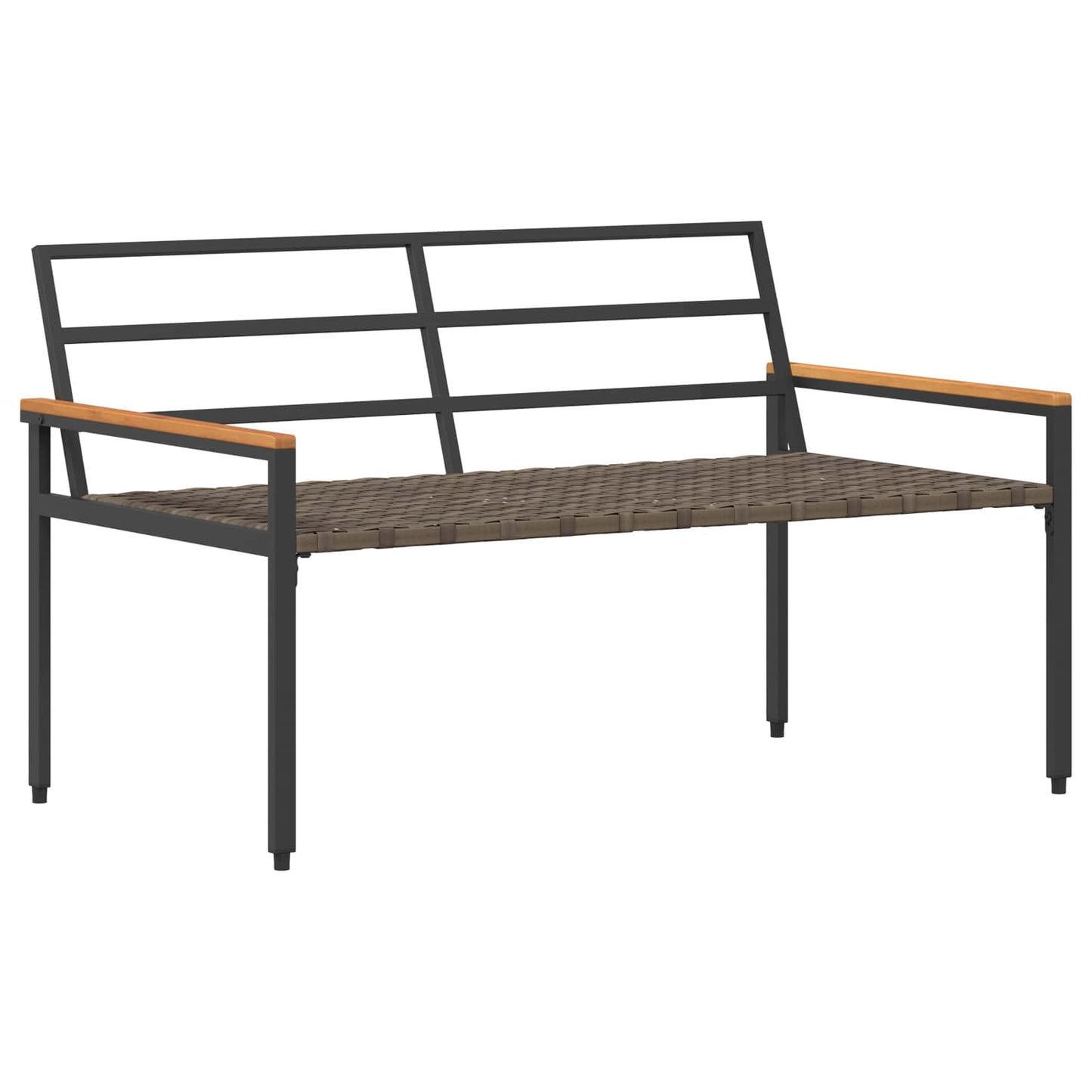 Kültéri Bútor Szett 4 pcs Krémfehér polirattan