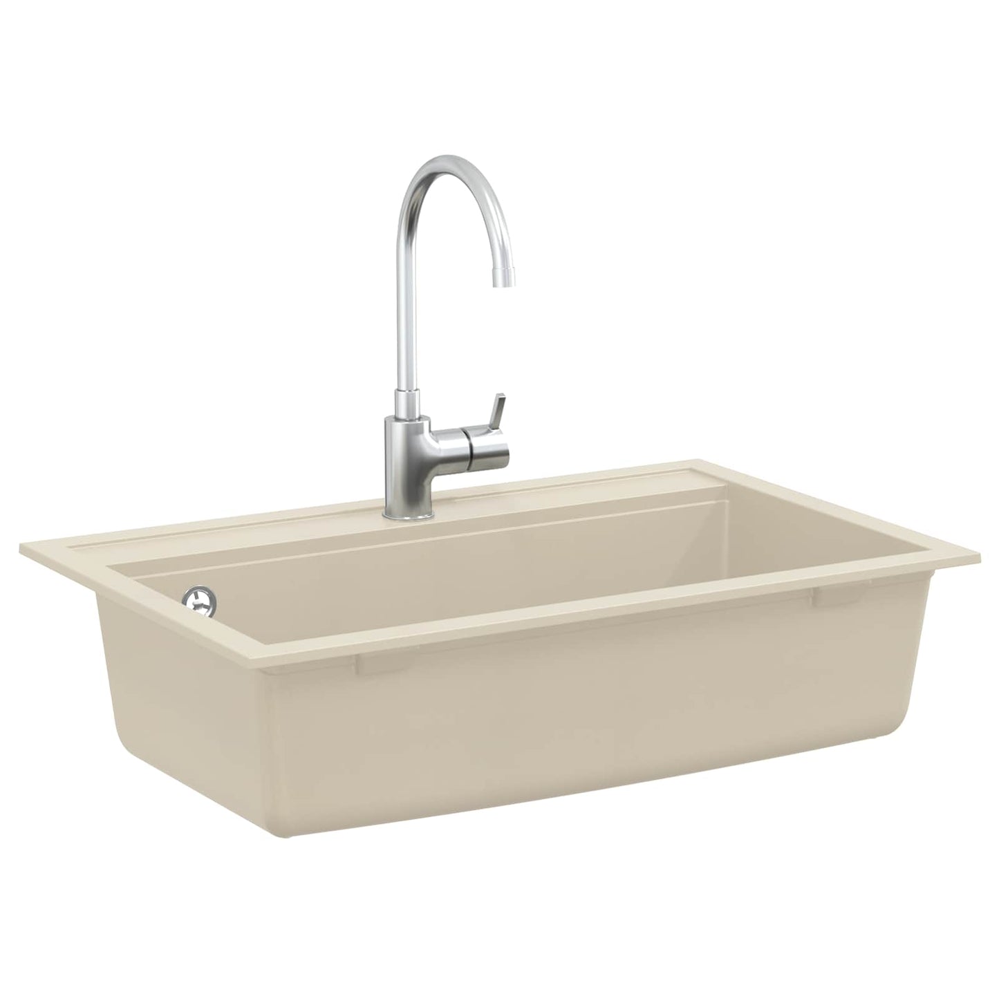 Mosogató Gránit 795 x 505 mm Bézs