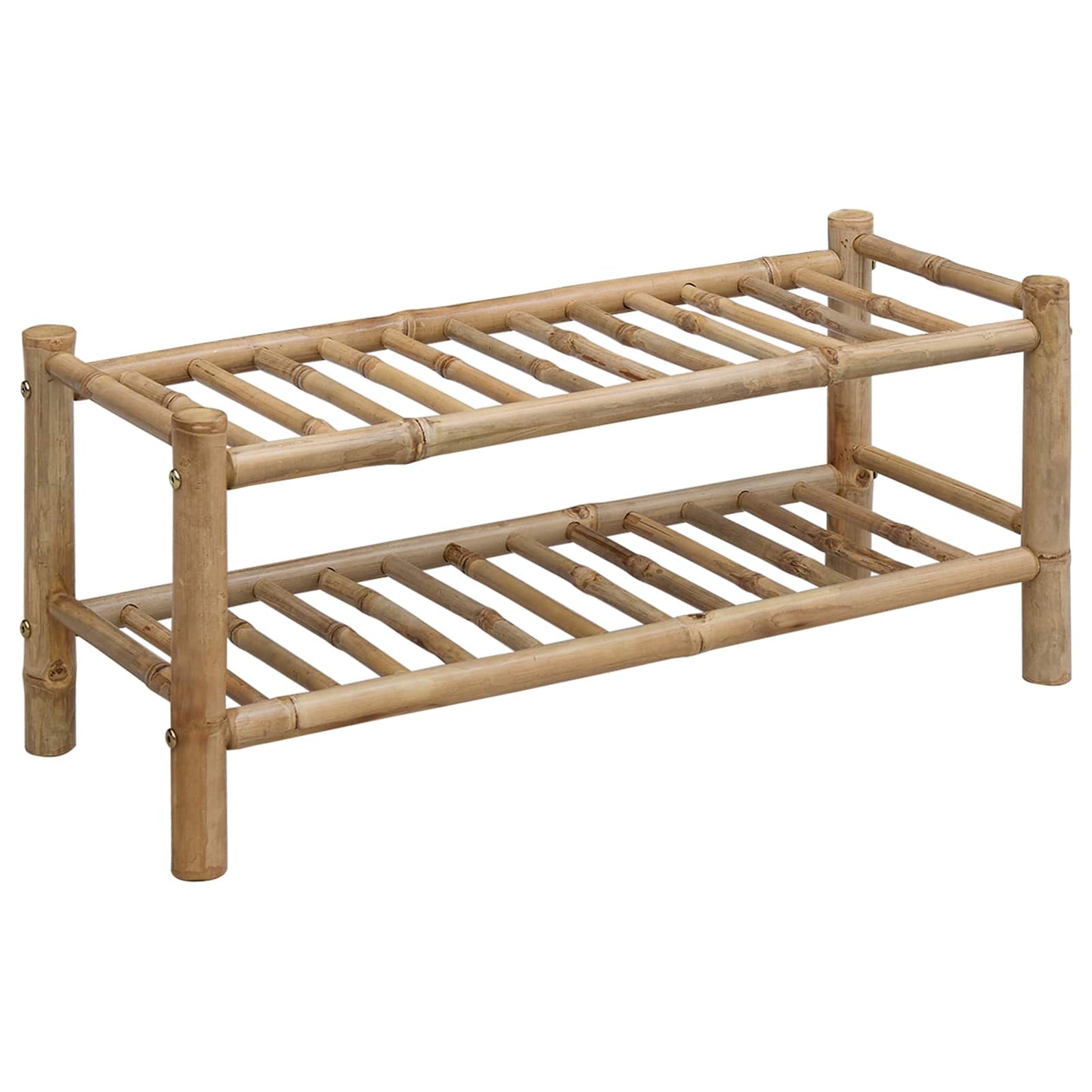 Cipőtartó polcokkal Természetes 68 x 28 x 30 cm Bambusz