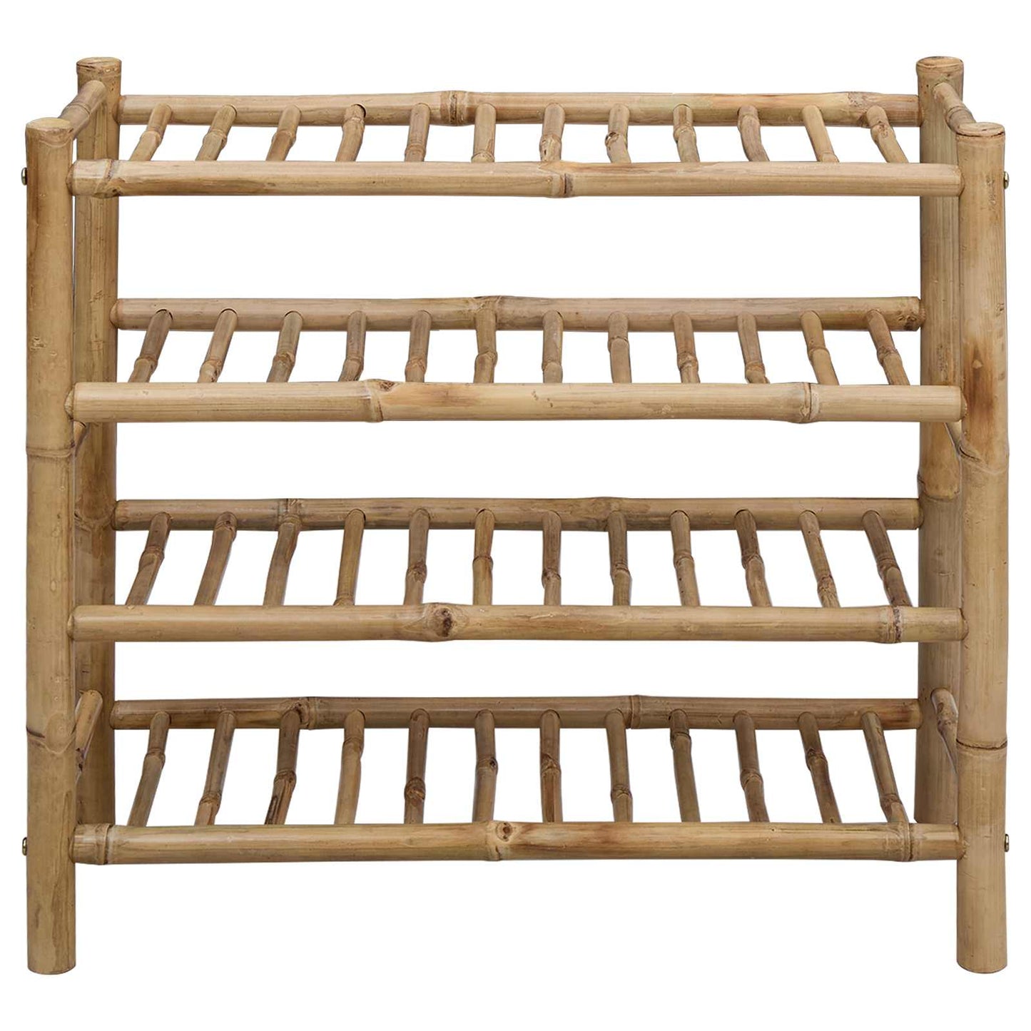 Cipőtartó polcokkal Természetes 68 x 28 x 63 cm Bambusz