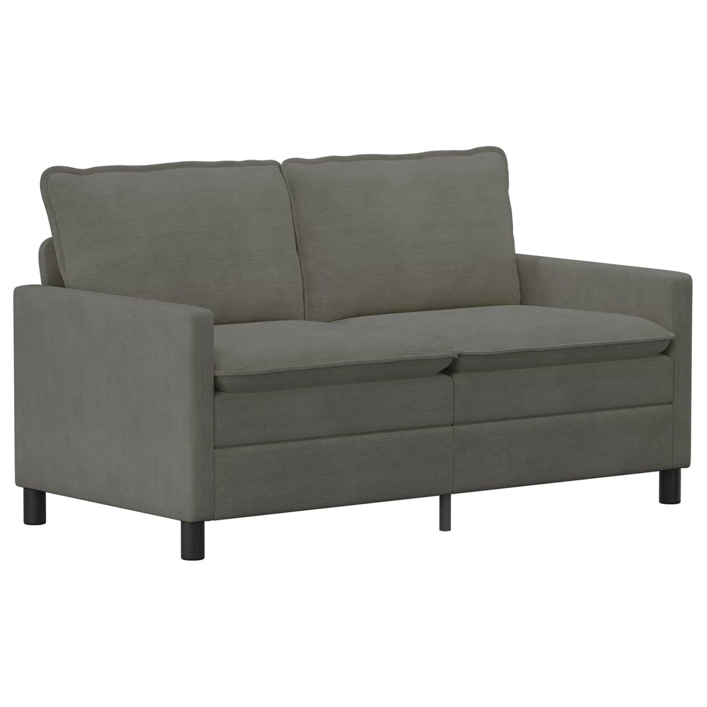 Kanapé Szett 2 pcs Világosszürke Szövet