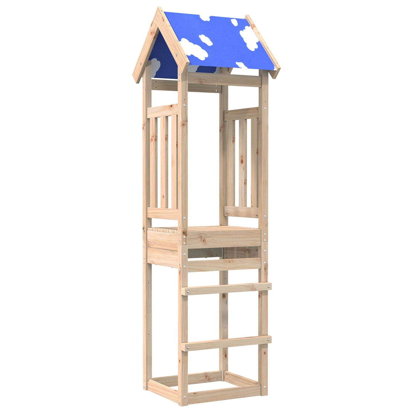 Játék Torny Barna 52.5 x 46.5 x 208 cm Tömör fenyőfa