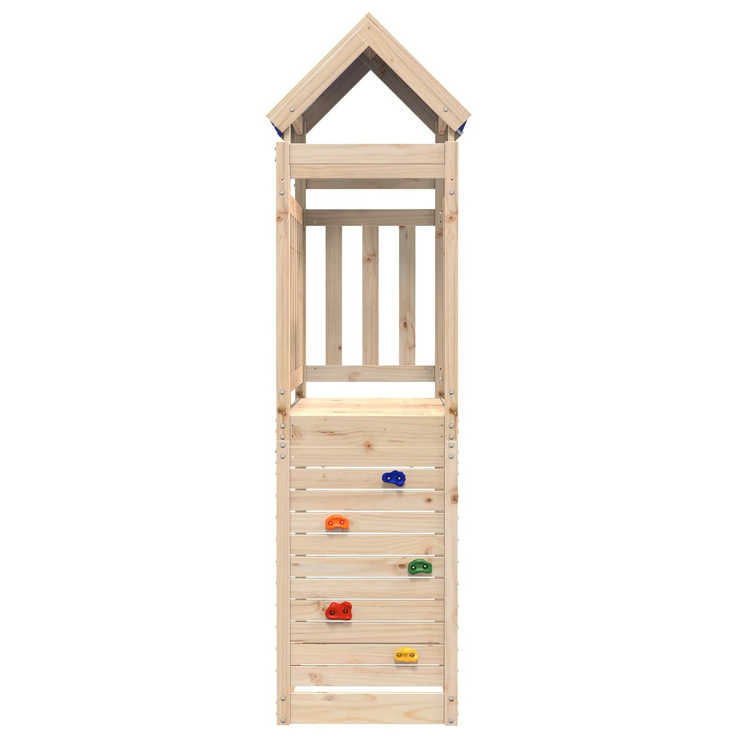 Játék Torny Barna 110.5 x 52.5 x 215 cm Tömör fenyőfa