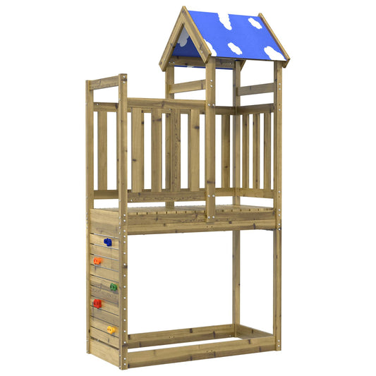 Játék Torny Barna 110.5 x 52.5 x 215 cm Szilárd Impregnált Fa