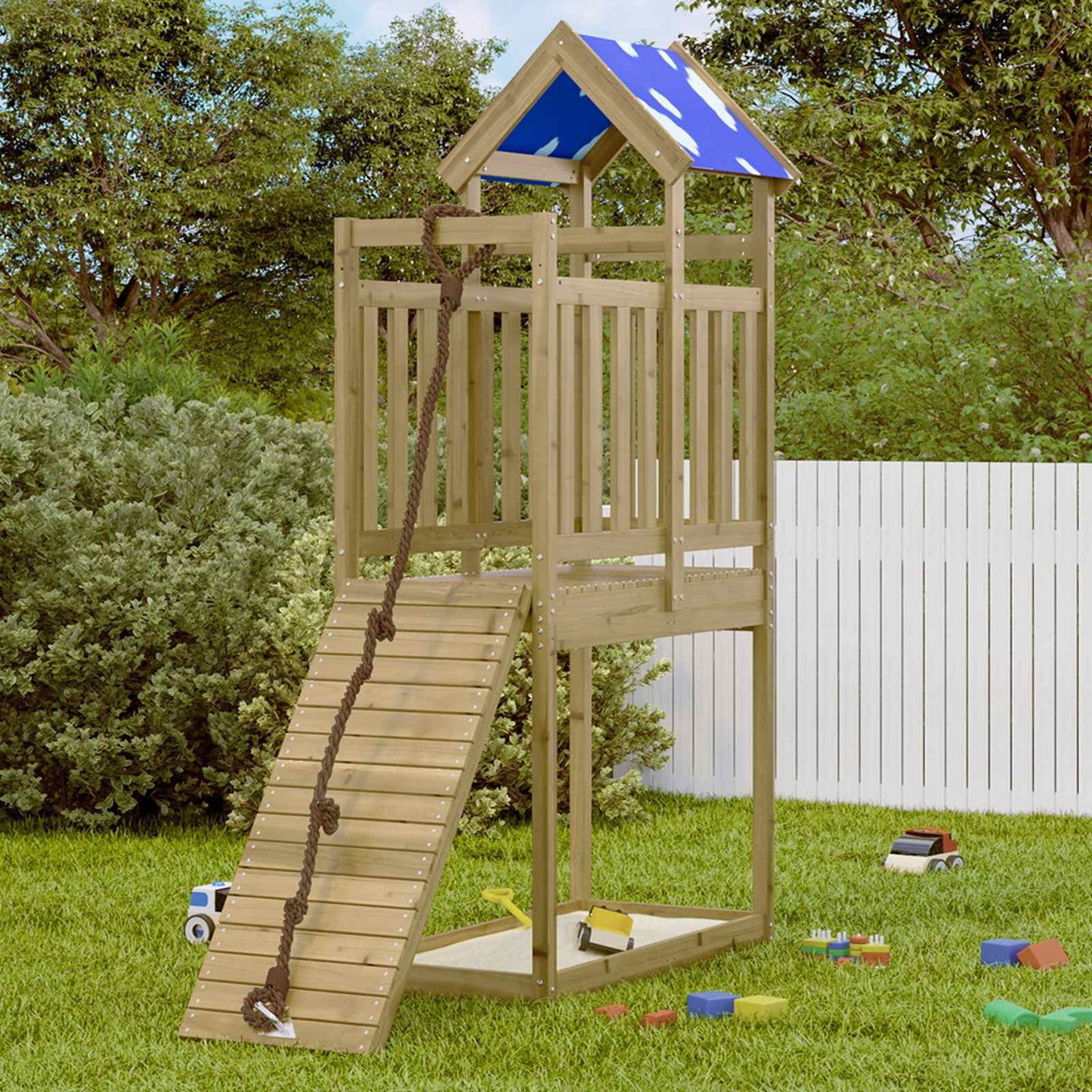Játék Torny Barna 52,5 x 110,5 x 215 cm Szilárd Impregnált Fa