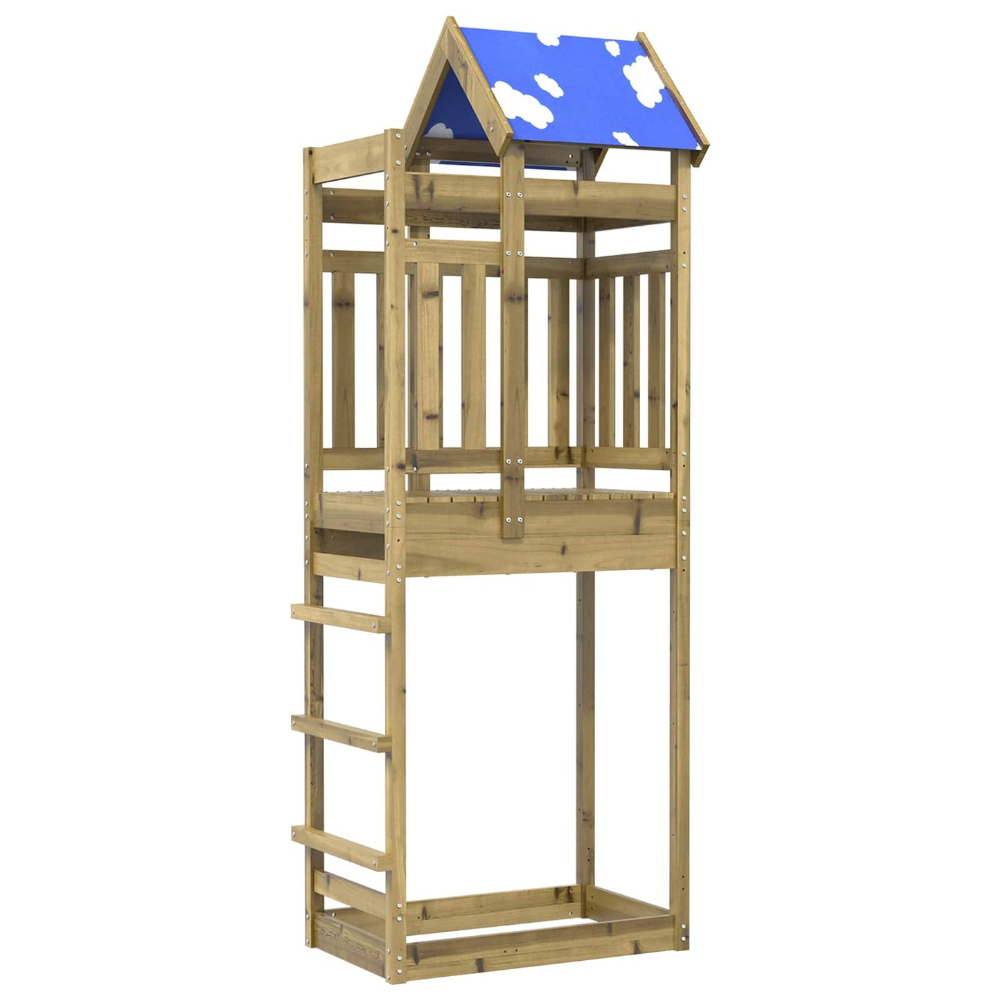 Játék Torny Barna 85 x 52,5 x 239 cm Szilárd Impregnált Fa