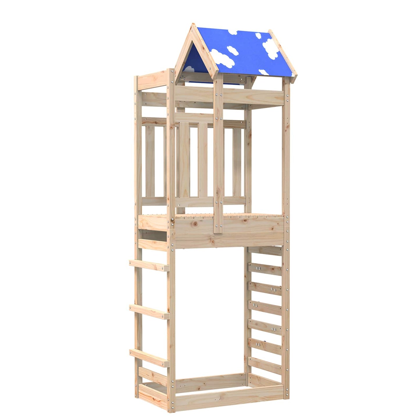 Játék Torny Barna 85 x 52,5 x 239 cm Tömör fenyőfa