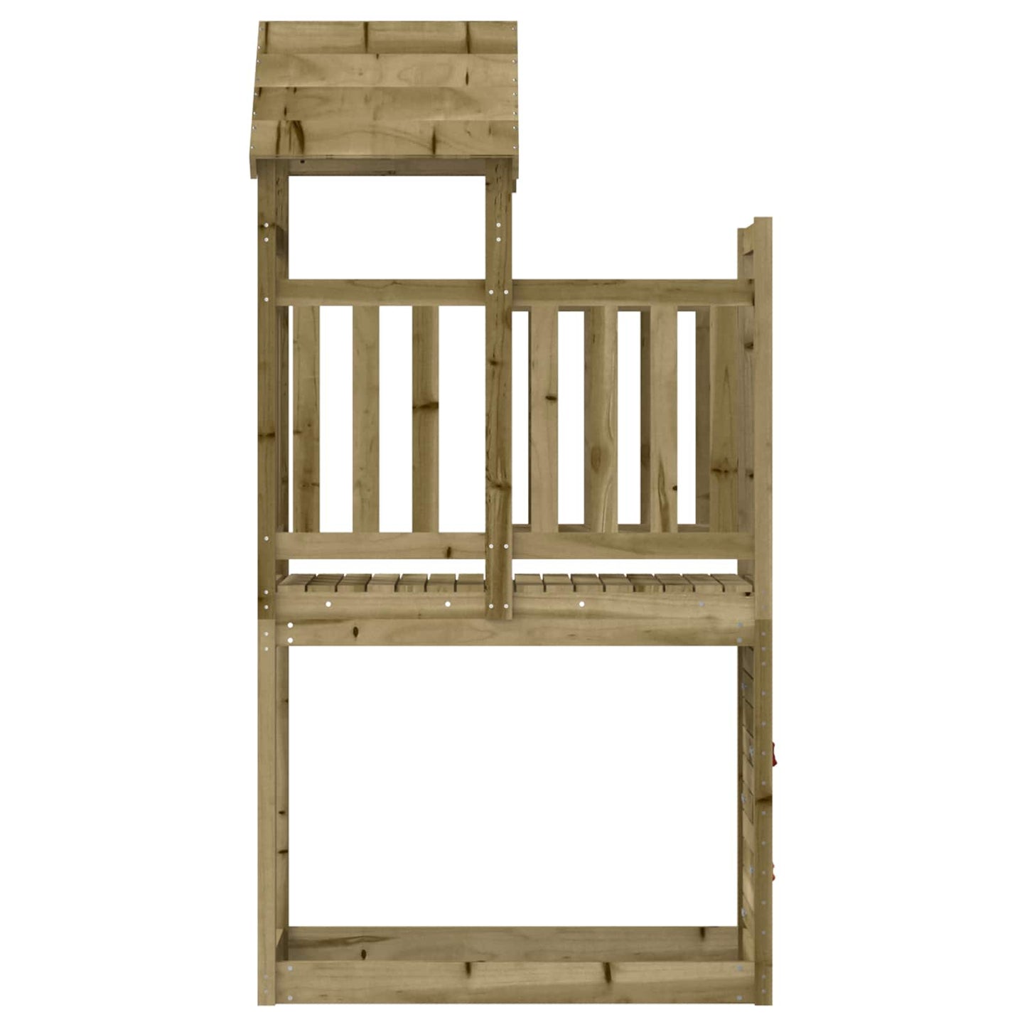 Játék Torny Barna 53 x 110,5 x 214 cm Szilárd Impregnált Fa