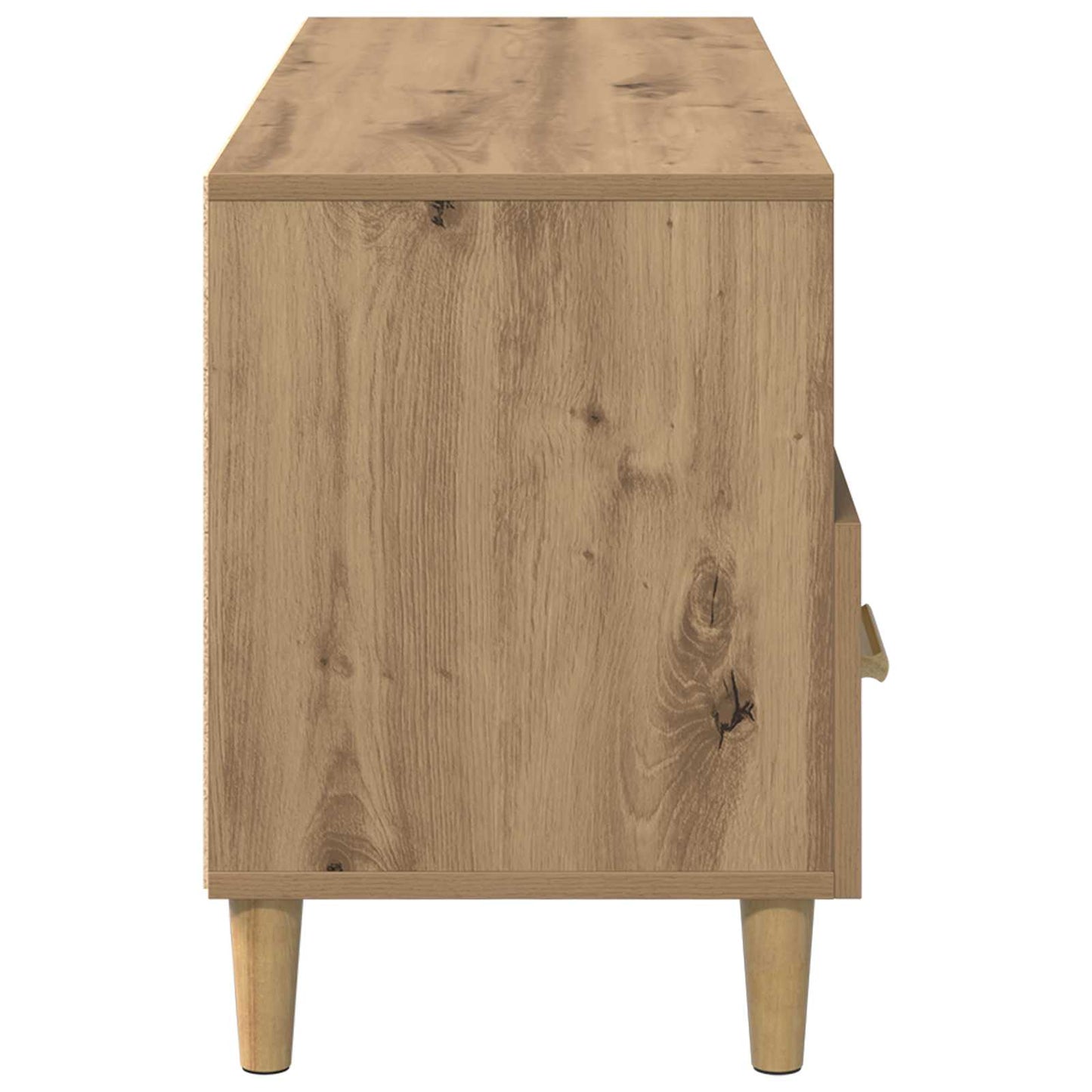 TV szekrény 102 x 36 x 50 cm Művészi tölgy Szerelt Fa