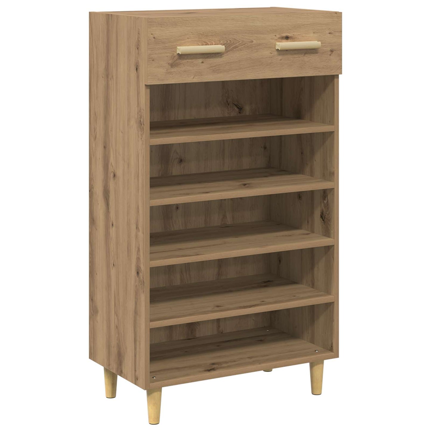 Cipőszekrény 60 x 35 x 105 cm Szerelt Fa Művészi tölgy