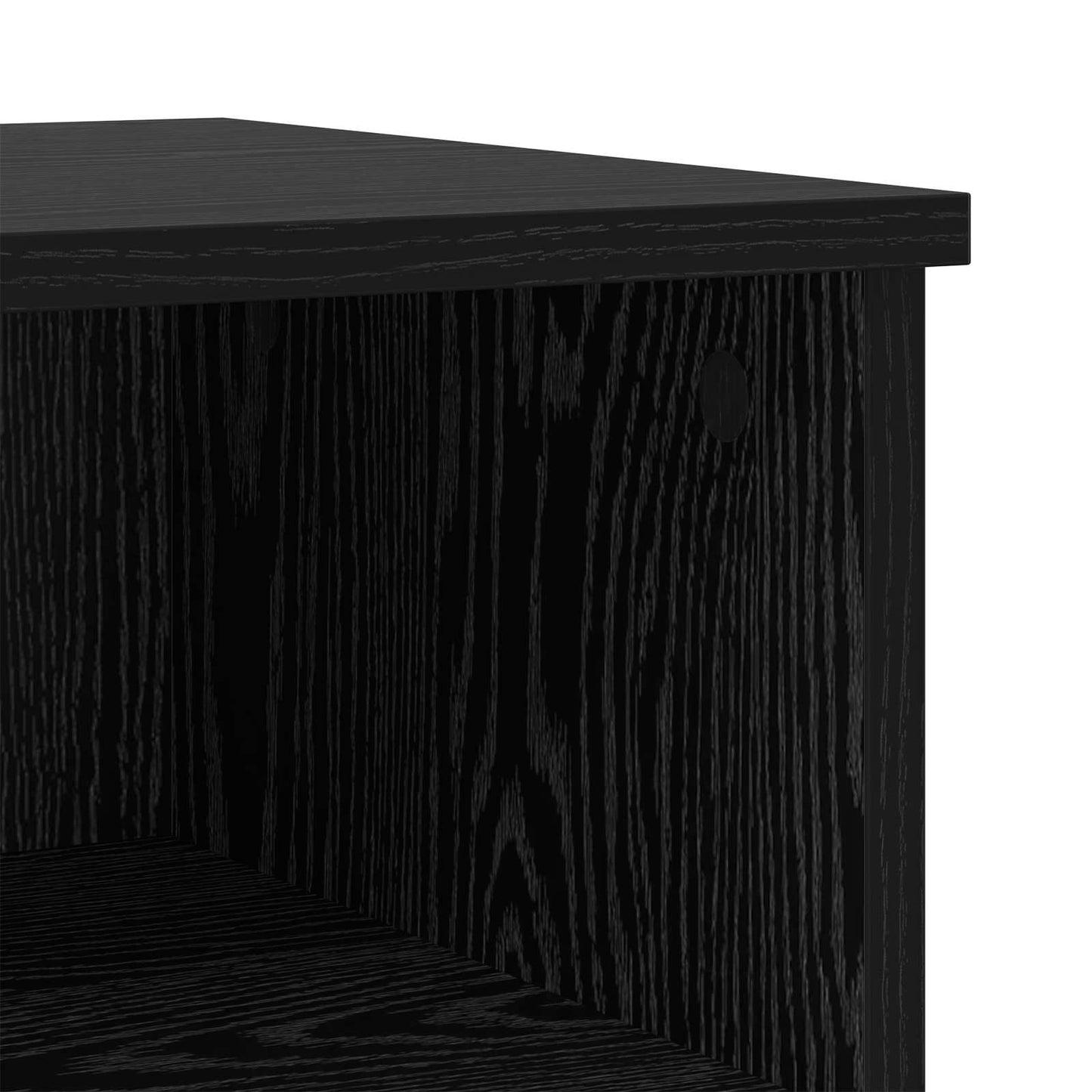 Ágyat tartó szekrény Fekete tölgy 40 x 35 x 50 cm Szerelt Fa