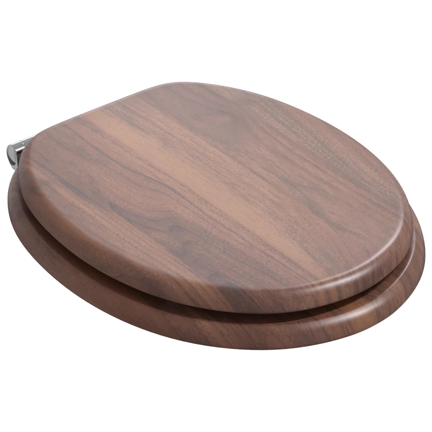 Lágy záródású WC ülőke Barna 44 x 38 cm MDF lap