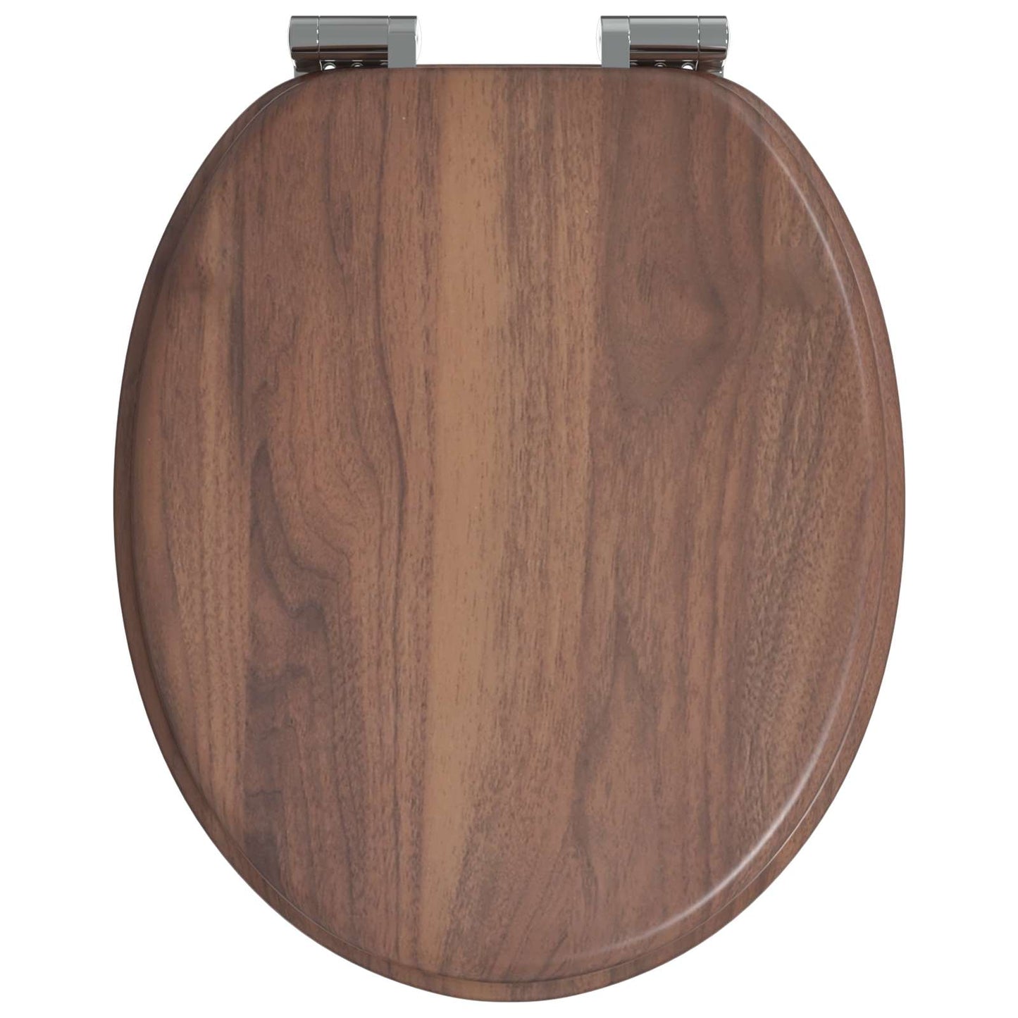 Lágy záródású WC ülőke Barna 44 x 38 cm MDF lap