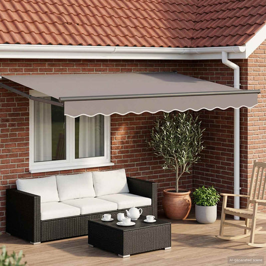 Elektromos kihúzható napellenző keret Antracit 2,5 x 2 m
