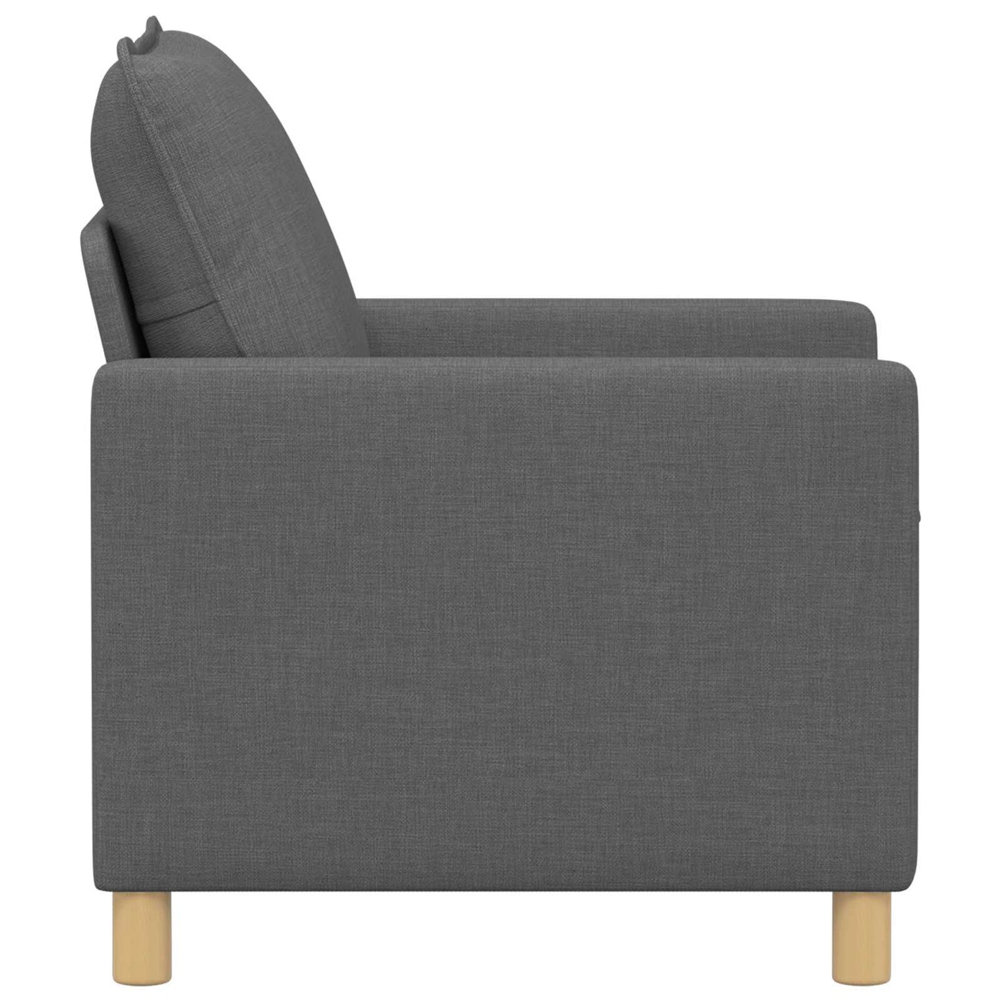 Kanapé Sötétszürke 76 x 81 x 87,5 cm Szövet