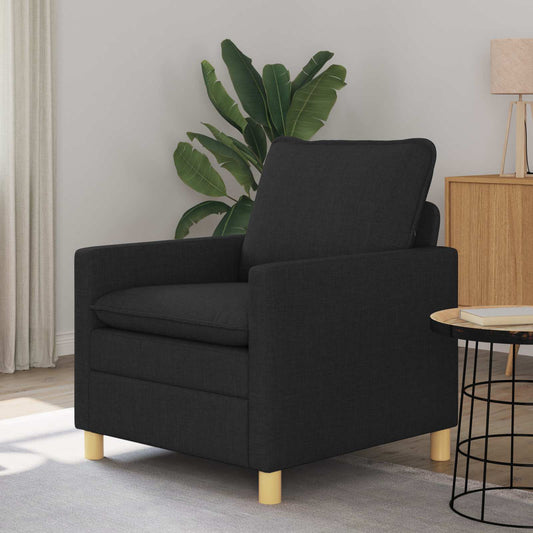 Kanapé Fekete 76 x 81 x 87,5 cm Szövet