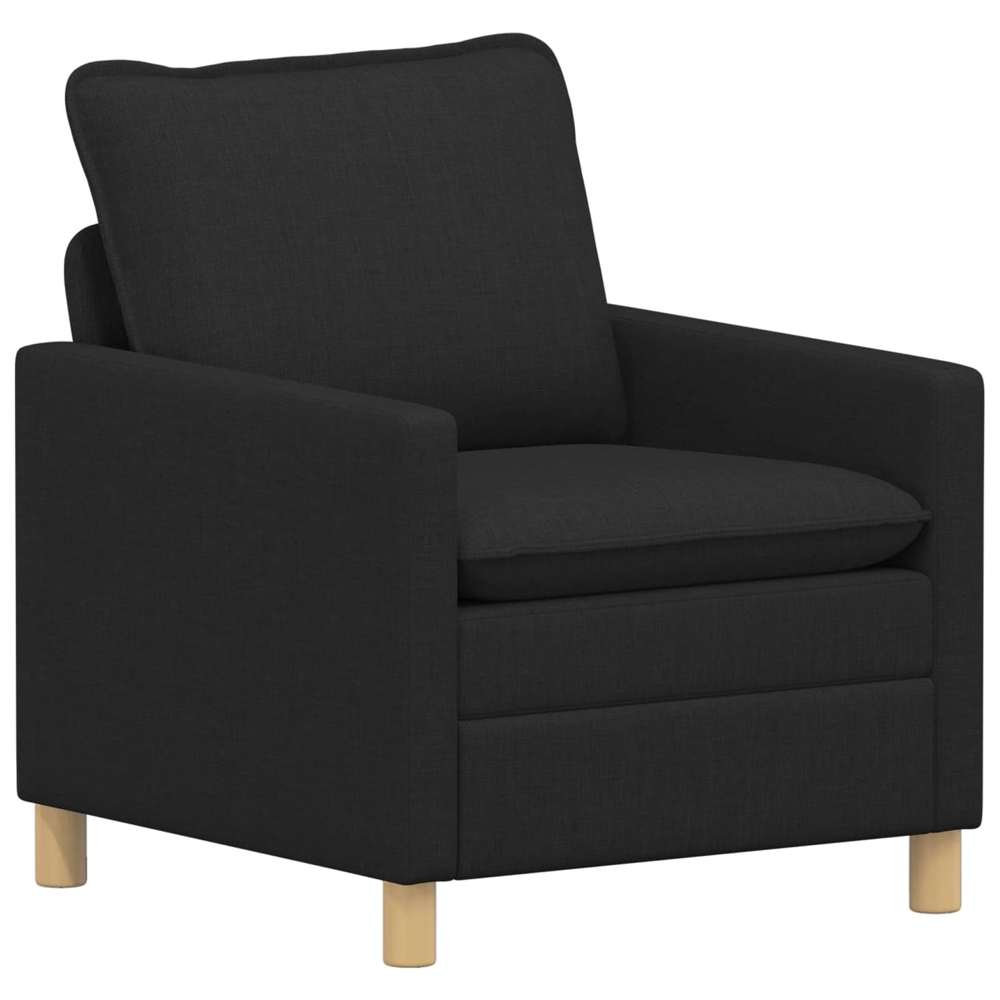Kanapé Fekete 76 x 81 x 87,5 cm Szövet