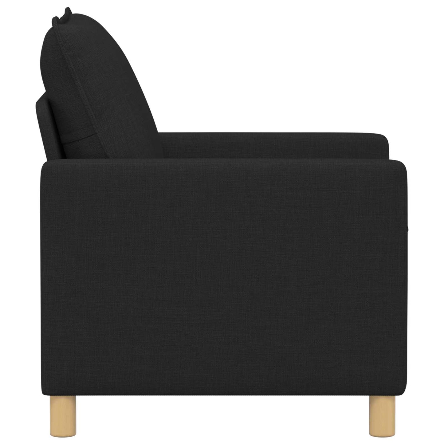 Kanapé Fekete 76 x 81 x 87,5 cm Szövet