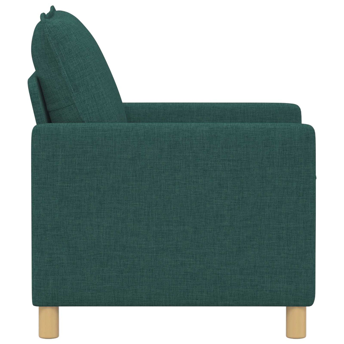 Kanapé Sötétzöld 76 x 81 x 87,5 cm Szövet