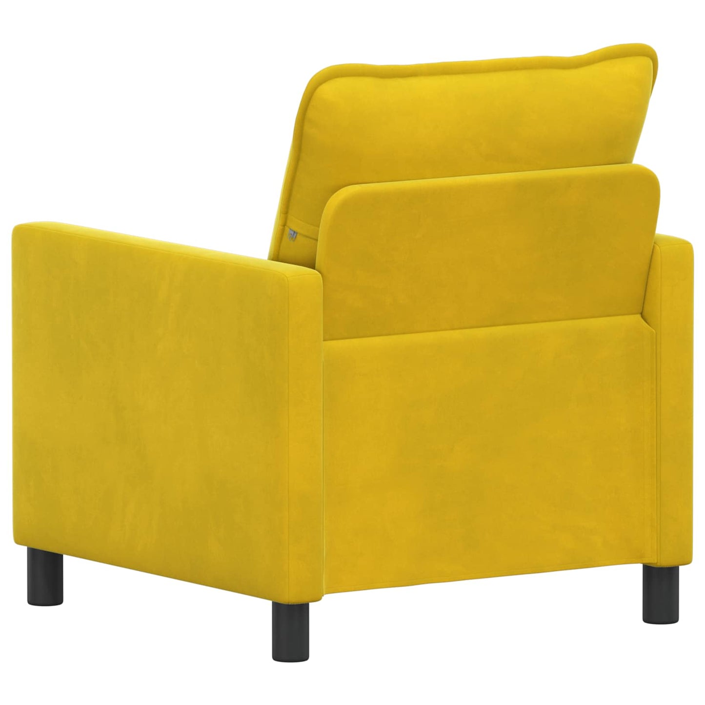Kanapé Sárga 76 x 81 x 87,5 cm Bársony