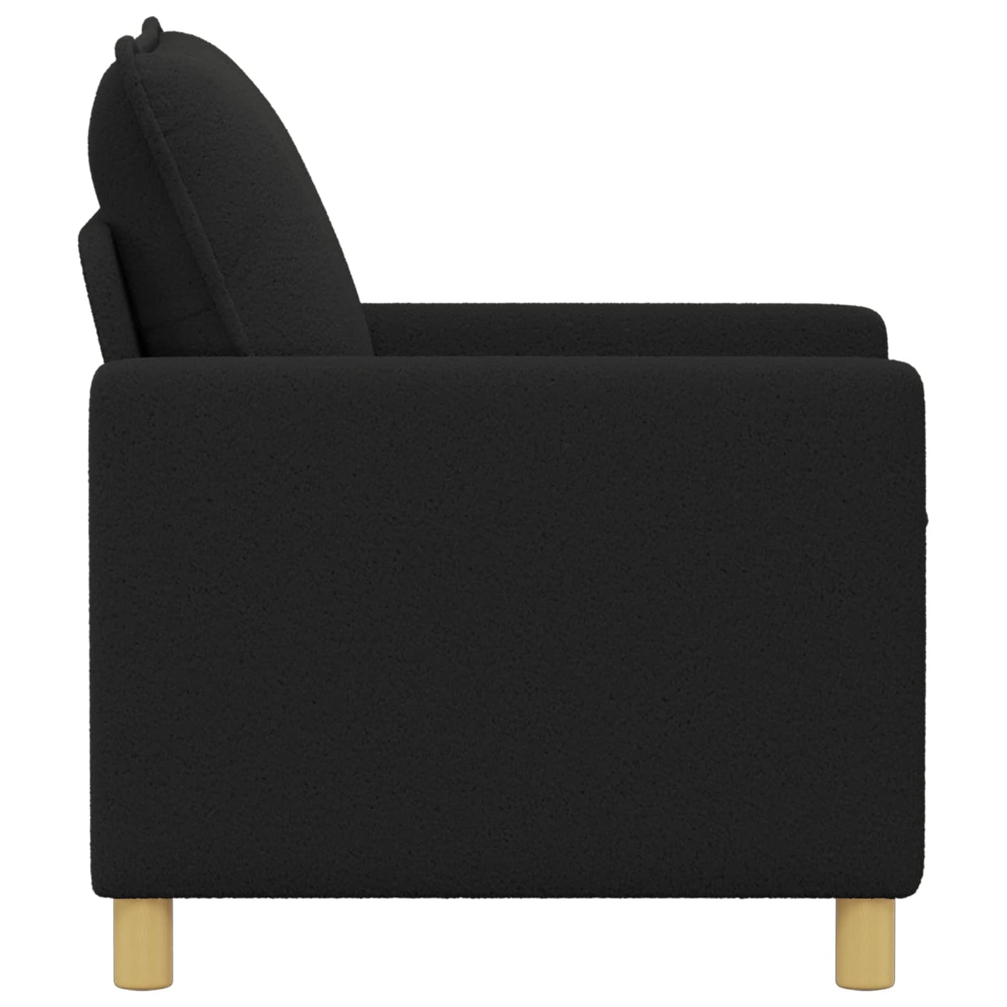 Kanapé Fekete 76 x 81 x 87,5 cm Szövet