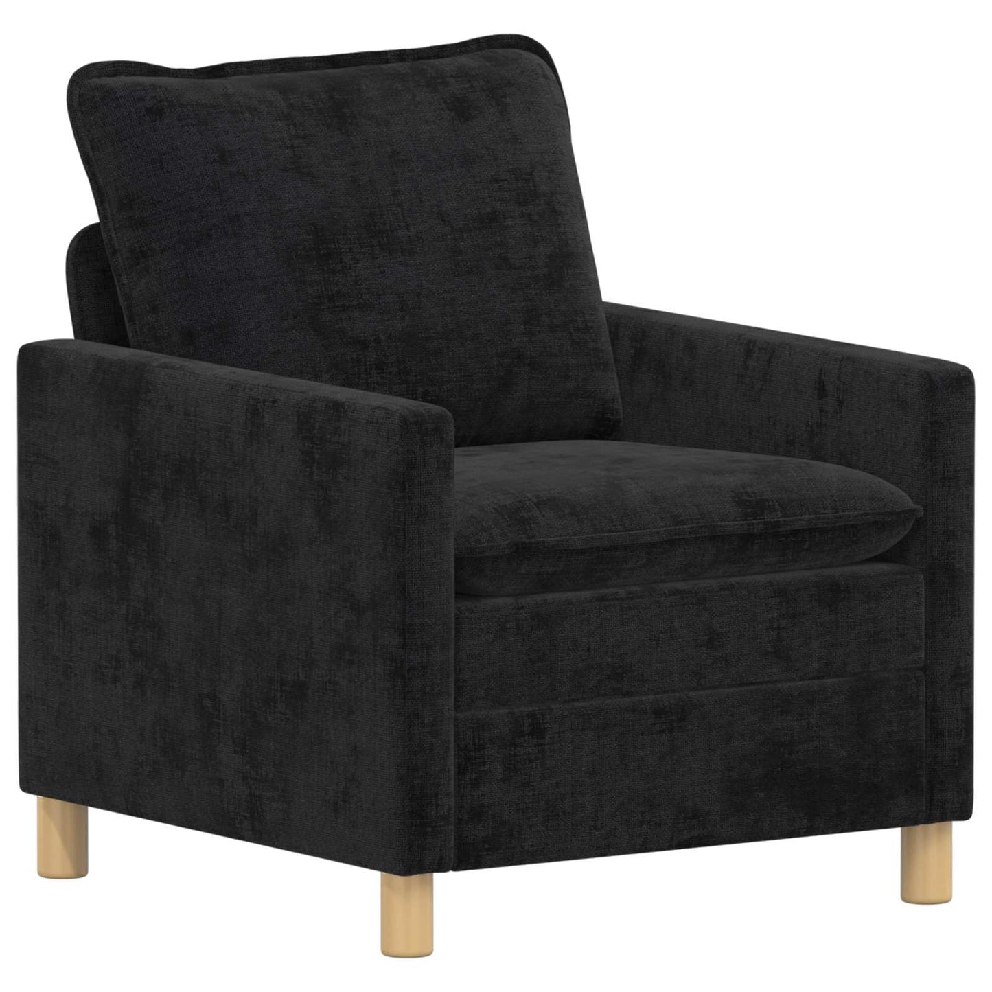 Kanapé Fekete 76 x 81 x 87,5 cm Poliészter