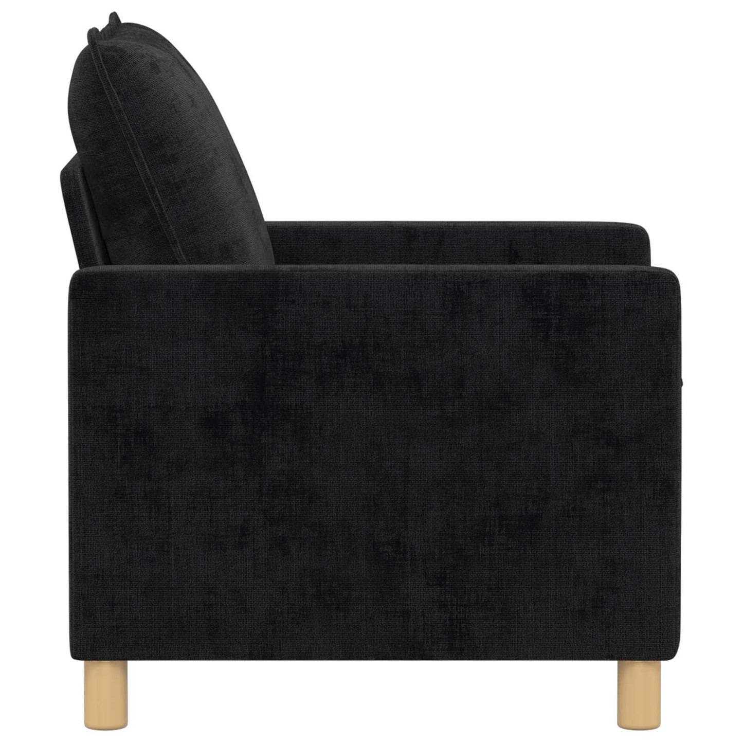 Kanapé Fekete 76 x 81 x 87,5 cm Poliészter